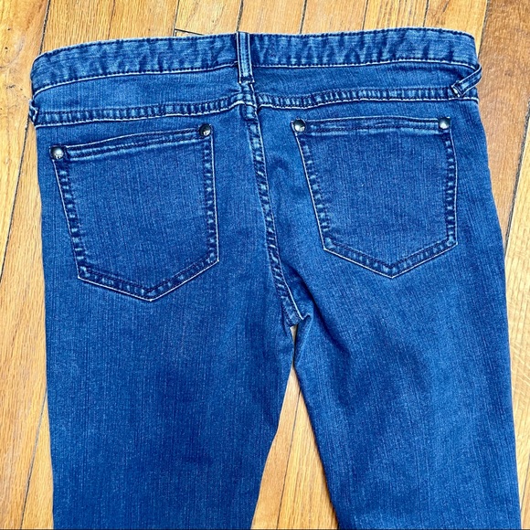 Free People Flare Bell Bottoms Dark Wash Jeans - Picture 6 of 8